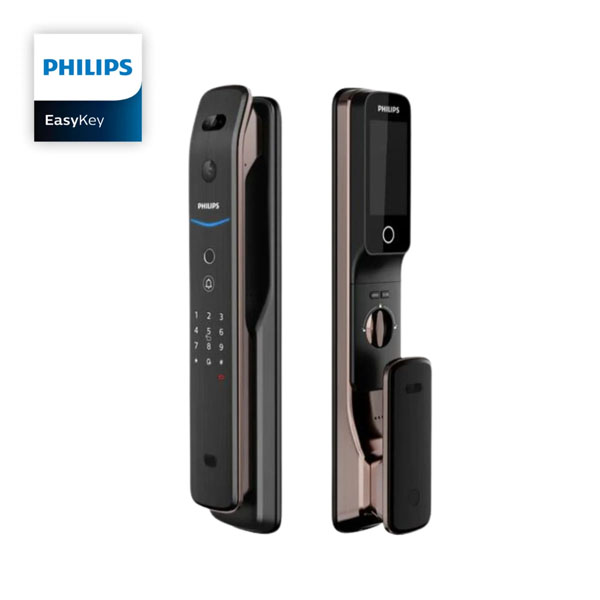  Philips Digital Lock EasyKey 709FVP Push Pull Lock 