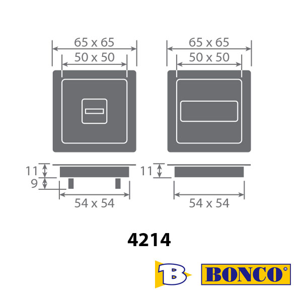 Sliding Hook Lock Bonco 4214